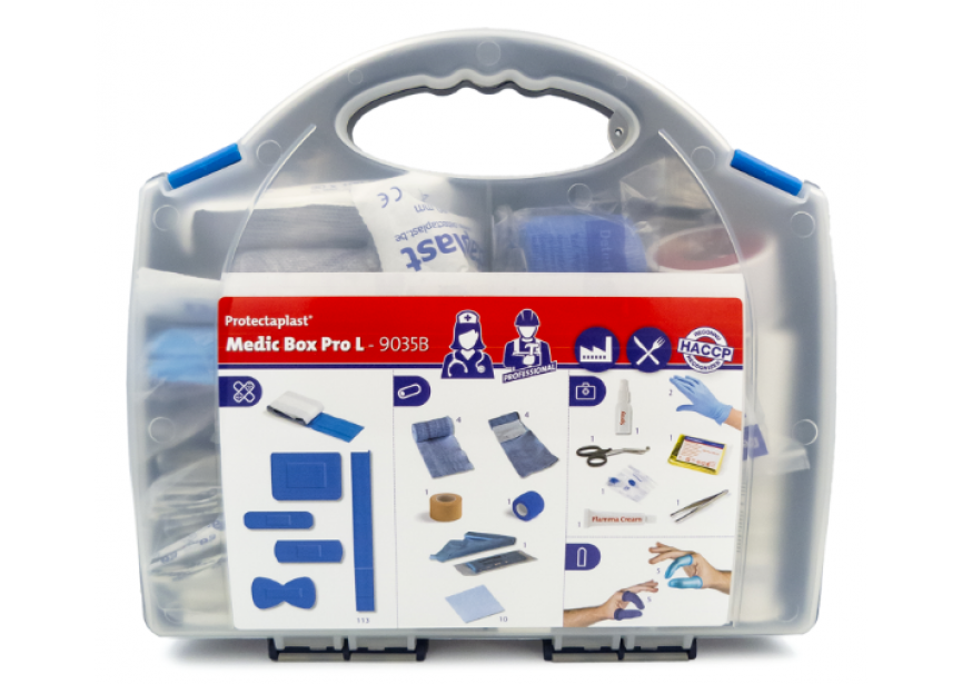 Verbandkoffer Medic Box Pro L (tot 10 pers.)