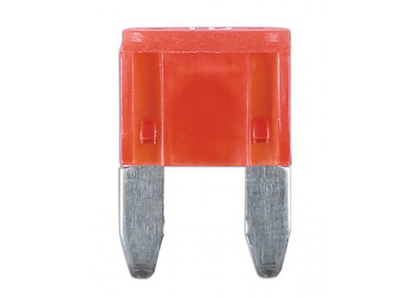 Steekzekering mini LED 10A rood /5st Connect 37141