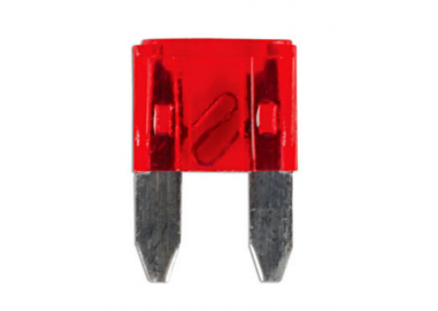 Steekzekering mini 10A rood /5st Connect 36836