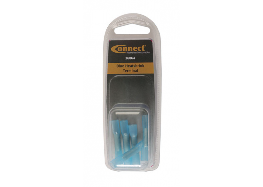 Krimpverbinder blauw 5.0mm /5st (1.5-2.5mm²) Connect 36864