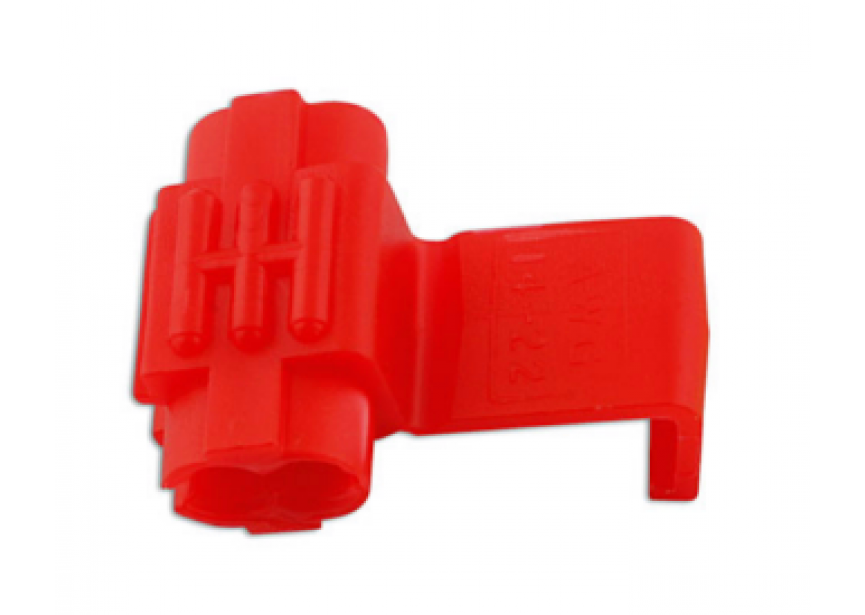 Kabeldiefjes 0.5-1.5mm² rood /100st Connect 30245