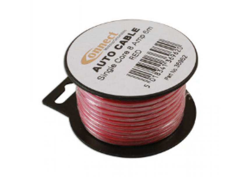 Autokabel  8A 1.0mm² 6m rood Connect 36962