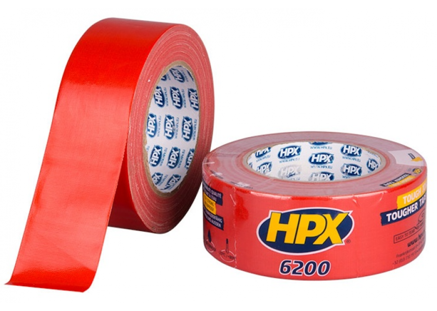 Duct tape HPX 6200 rood 48mmx25m Repair tape