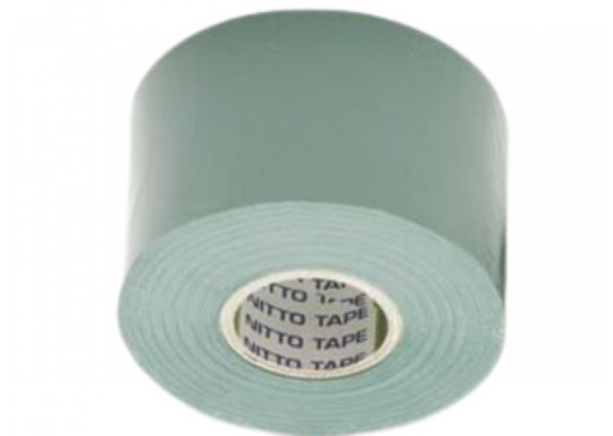 Isolatietape  50mmx20m groen Nitto 