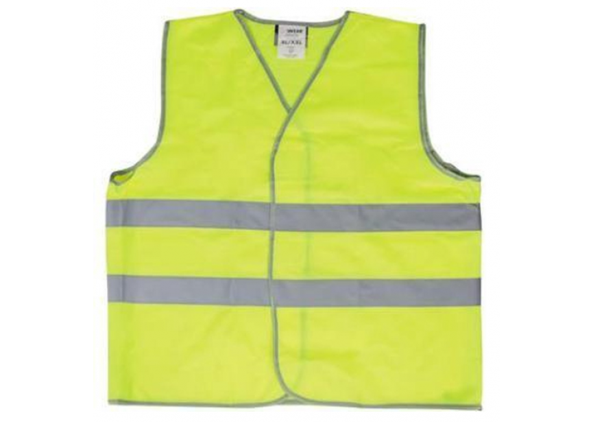 Veiligheidsvest fluo geel M/L Oxxa hesje met reflectietape