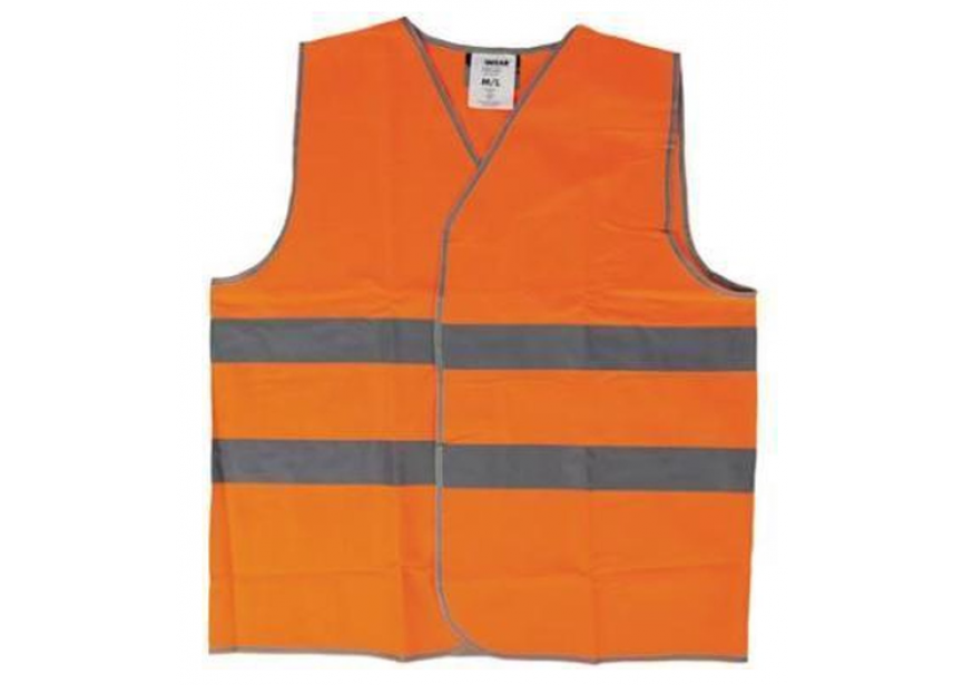 Veiligheidsvest fluo oranje M/L Oxxa hesje met reflectietape