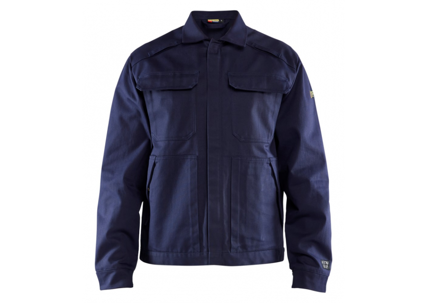 Werkvest 4774 marineblauw XL ongevoerd Blaklader vlamvertragend