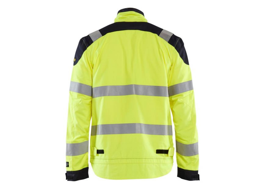 Werkvest HighVis 4089 blauw/geel M Blaklader vlamvertragend 260g/m²