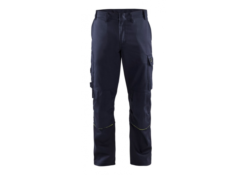 Lasbroek 1701 blauw/HighVis geel C46 Blaklader