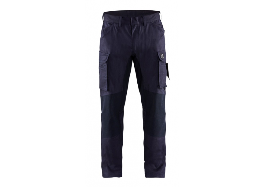 Werkbroek 1486 marineblauw stretch C48 Blaklader vlamvertragend