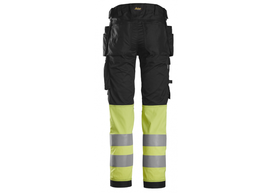 Werkbroek HighVis 6234-0466-048 stretch zwart/geel