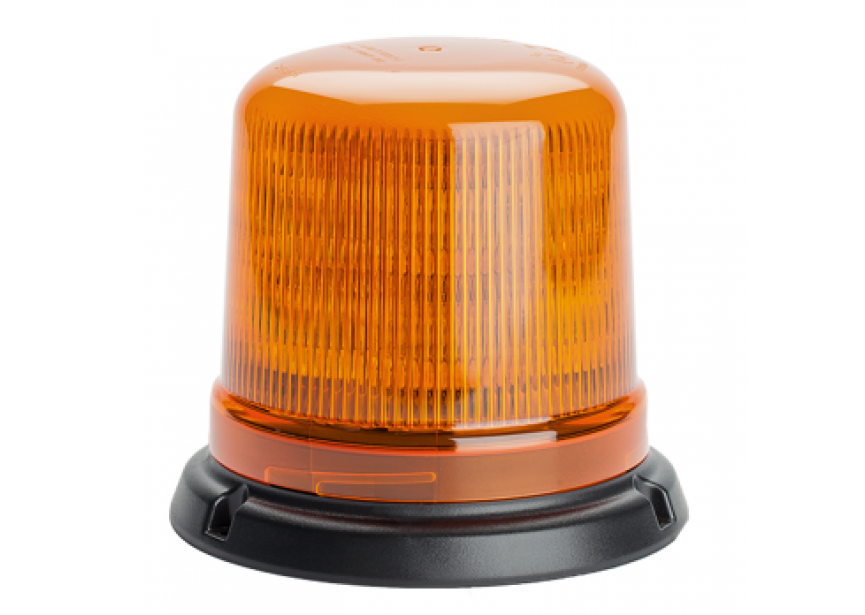 Zwaailamp LED 12/24v oranje 3-puntsbev. (515-DV-OR)