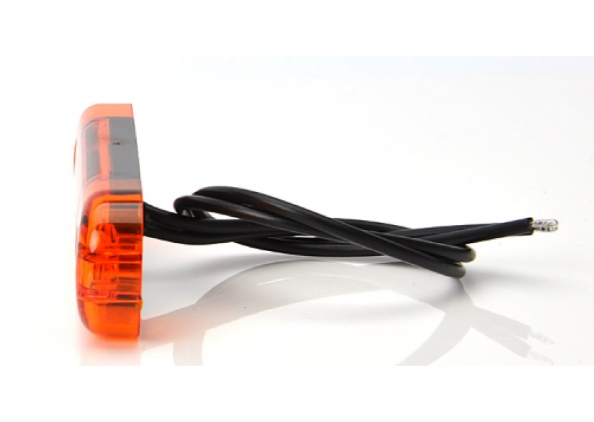 Markeerlicht 3 LEDs oranje 84x24mm (201-DV-OR)