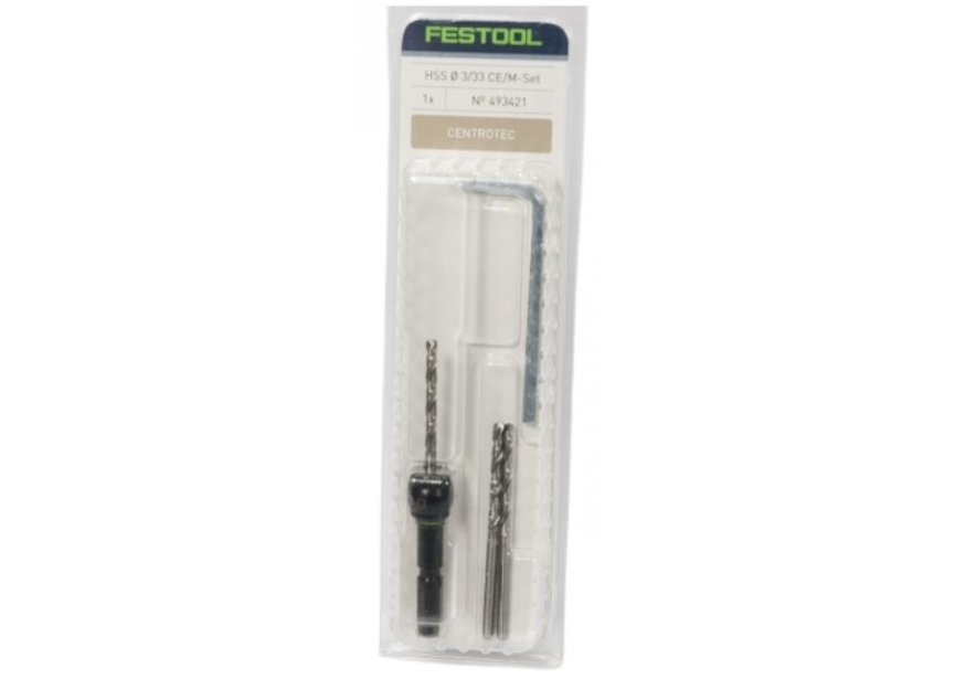 Spiraalboor Festool HSS D 3.0/33 CE/ M-Set (493421)