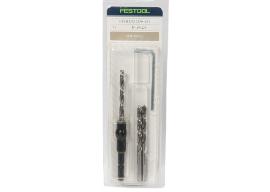 Spiraalboor Festool HSS D 5.0/52 CE/ M-Set (493425)