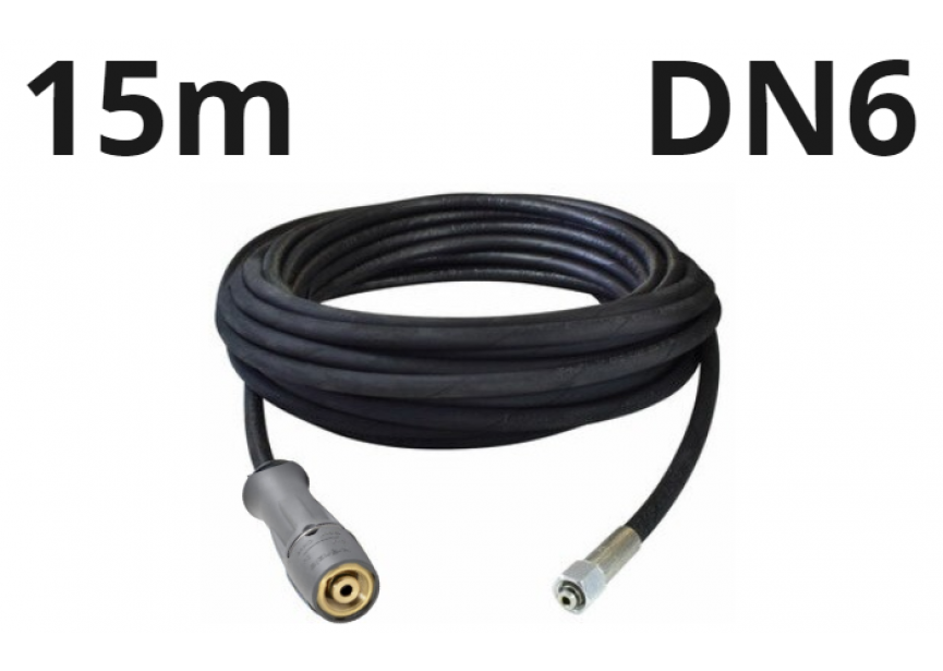 HD slang Kranzle 15m DN6 M14xM22 210bar (40170)