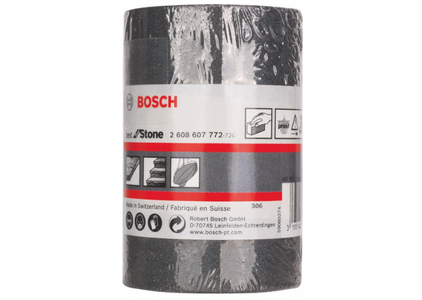 Schuurrol Bosch 93mmx5m C355 K120 (2.608.607.772) Coatings+Composites