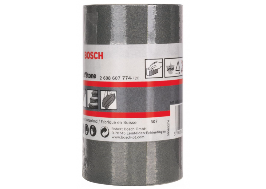 Schuurrol Bosch 93mmx5m C355 K240 (2.608.607.774) Coatings+Composites