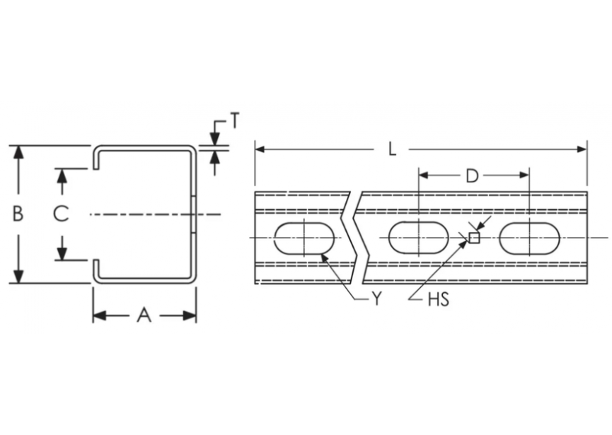 Profiel Ckp E1 30x15x2mm /2m Caddy E120H2000PG