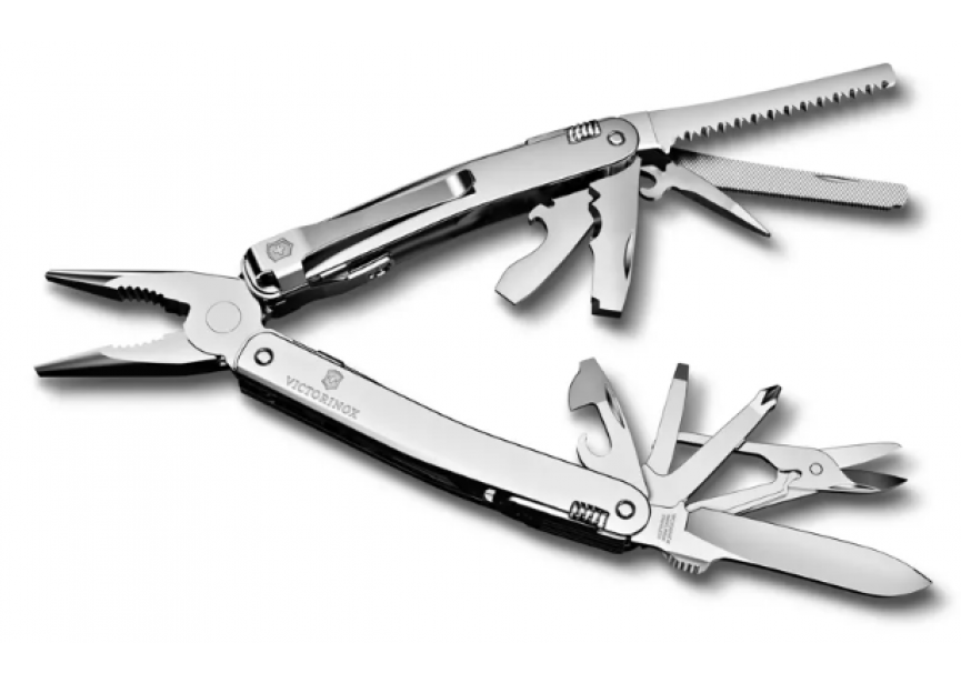 Victorinox Swiss Tool Spirit MX-clip multitool 24 functies (3.0224.MKB1)