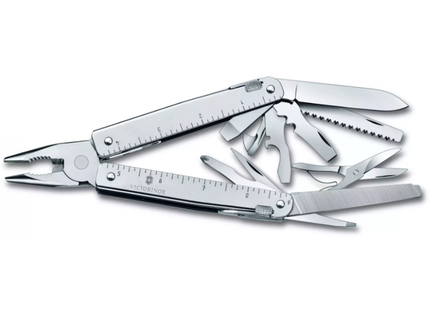 Victorinox Swiss Tool X Plus leder etui multitool 37 functies (3.0338.L)