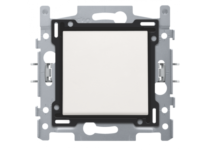 Schakelaar inbouw 1P wit /1st Niko 101-61100