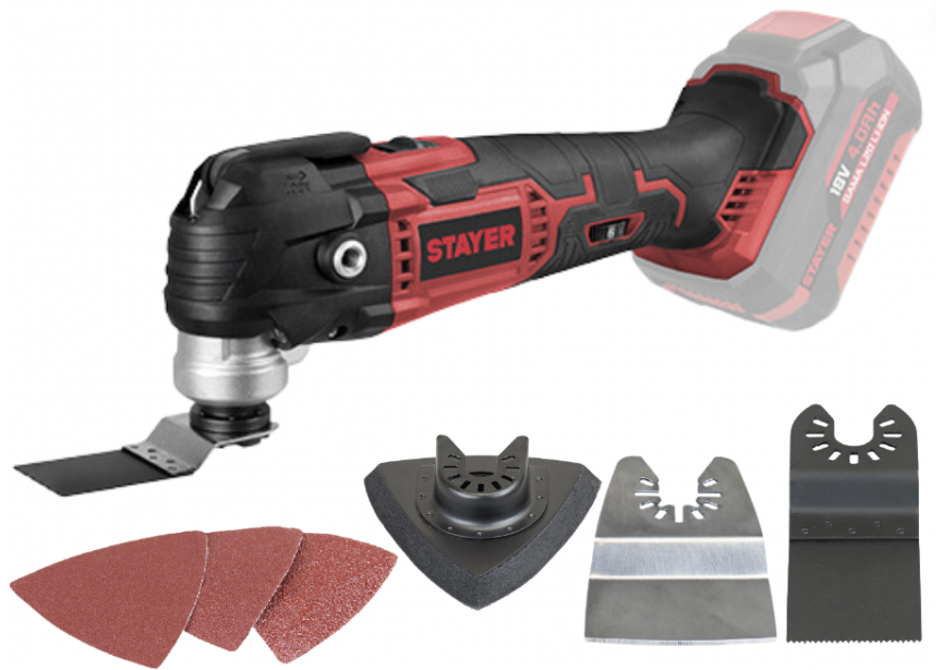 Stayer MULTI L2024 accu multitool (18V 2x 4.0Ah) toolbag