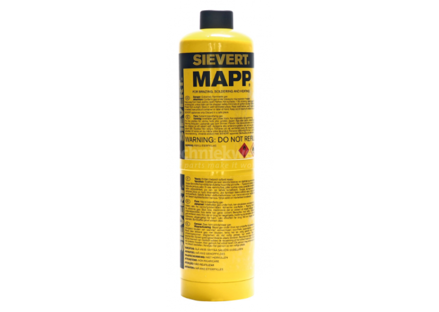 Gaspatroon MAPP 2400°C 650ml/400g SIEVERT (222183)