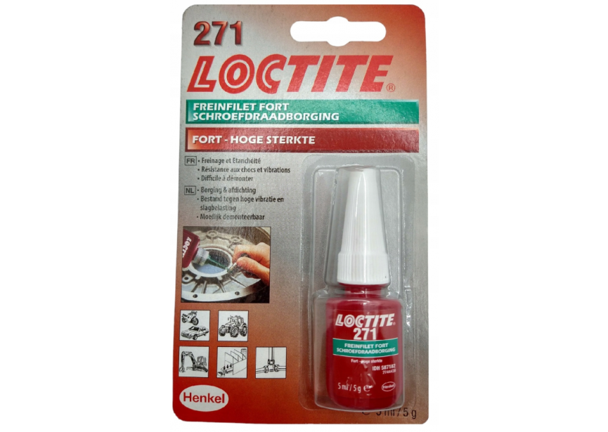 271 schroefdraadborging hoog 5ml Loctite (587182)