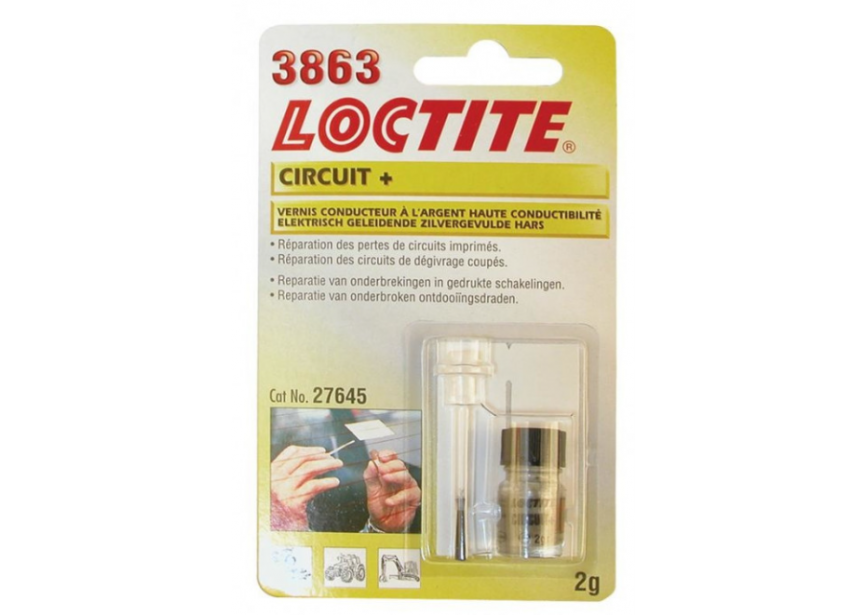 3863 zilvergevulde hars Circuit+ 2gr Loctite (1151365)