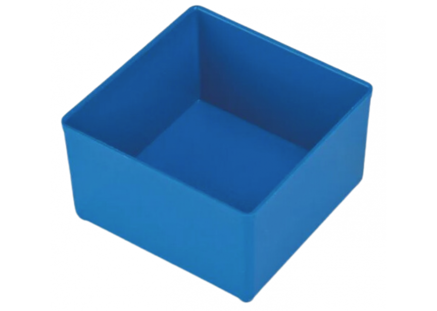 Inzetbakje C3 blauw 104x104x63mm BSS 