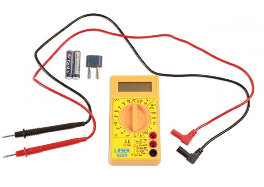 Digitale multimeter (max.600V) LA6228 Laser Tools