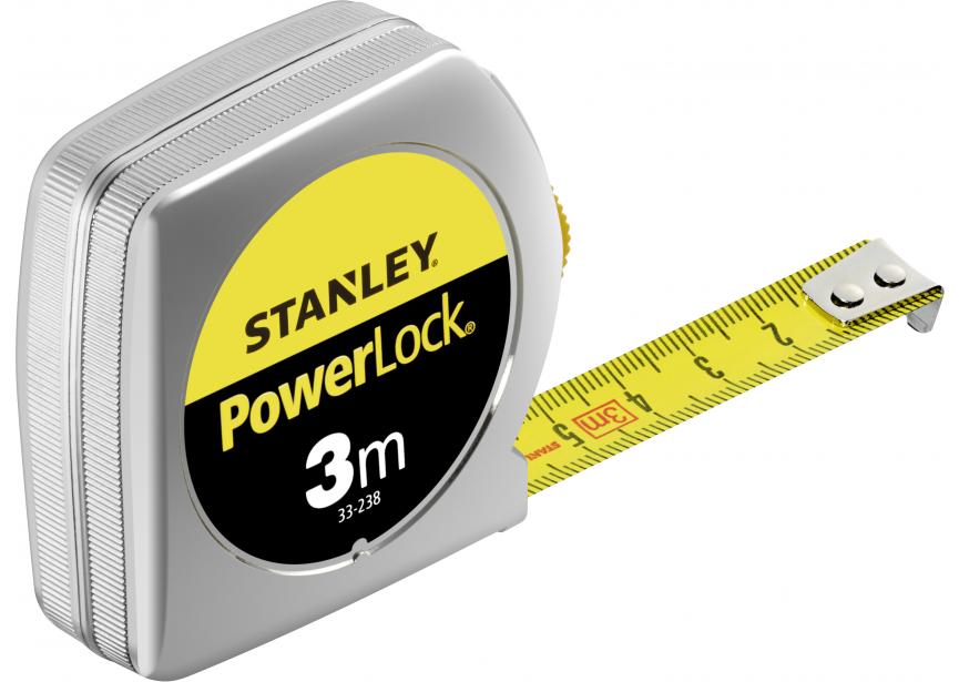 Rolbandmaat 3m/12.7mm Powerlock 0-33-238 Stanley