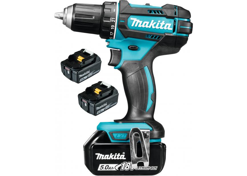 Makita DDF482RT3J accu schroefboorm.13mm (18v 3x5.0Ah) Makpac