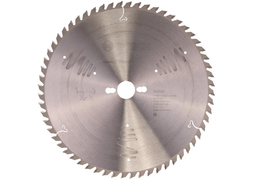 Cirkelzaagblad Bosch Ø300x30x3.2mm 60T (2.608.642.509) Expert Wood