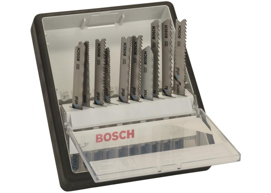 Decoupeerzaagbladenset Bosch 10dlg (2.607.010.541) Robust Line metal expert