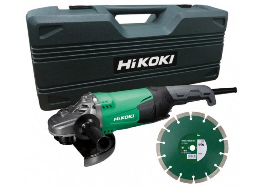 Hikoki G23SW2WWZ haakse slijper Ø230 DDMS (2200w) koffer