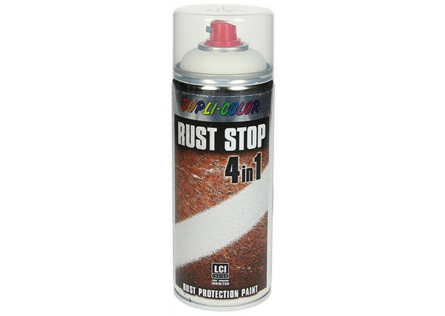 Spuitbus Roest-stop 4in1 helderwit RAL9010 400ml