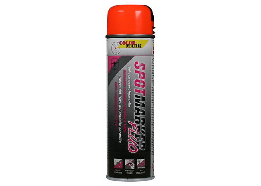 Spuitbus spotmarker fluo oranje 500ml 