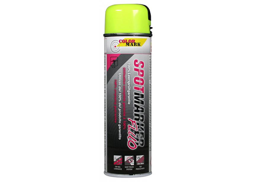 Spuitbus spotmarker fluo geel 500ml 