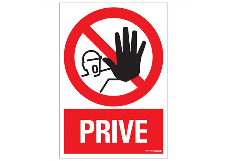 Sign.bord prive+picto 230x330