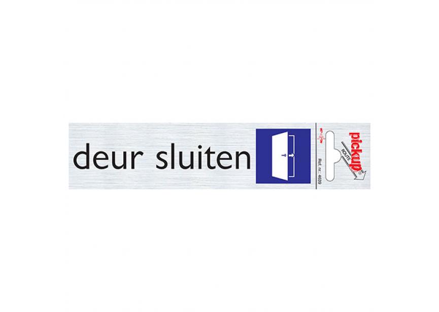 Route ALU deur sluiten 165x44 