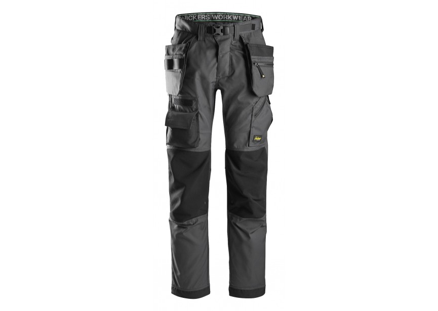 Vloerleggersbroek FW 6923-5804-044 staalgrijs/zwart